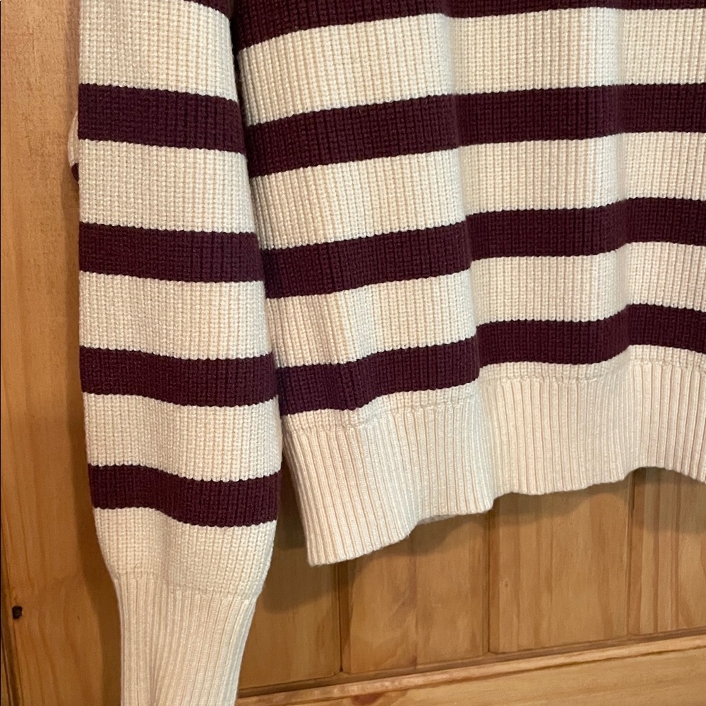 Thread & Supply Russel Half-Zip Pullover Sweater L - image 7